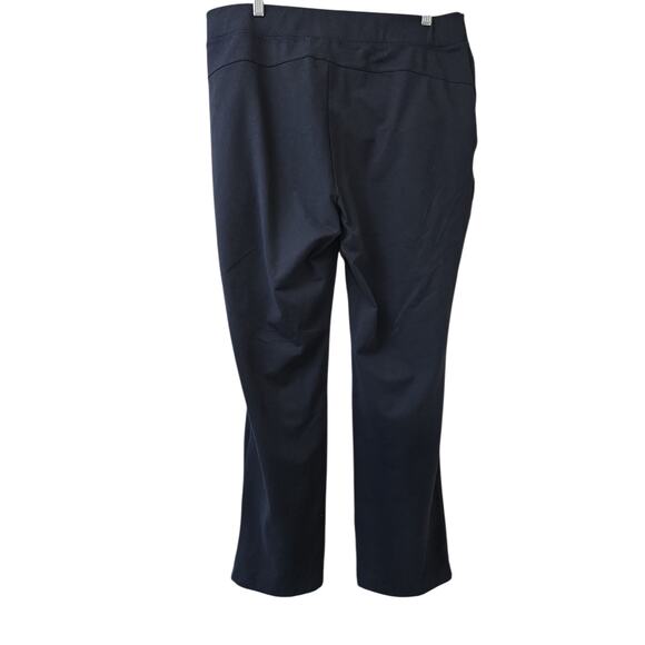 Lands’ End Navy‎ Blue Active Jogger Pants – Women’s Large (14–16) - Picture 2 of 4